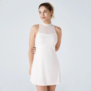 Halara - SoftlyZero Airy Contrast Mesh Buckle 2-in-1 Active Dress